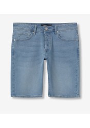 Aνδρική Βερμούδα Τζιν  Tiffosi Slim Short 51-10059969-C10 Γαλάζια
