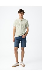Aνδρική Βερμούδα Τζιν Slim Fit Tiffosi-51-10060007-M10  Μπλε