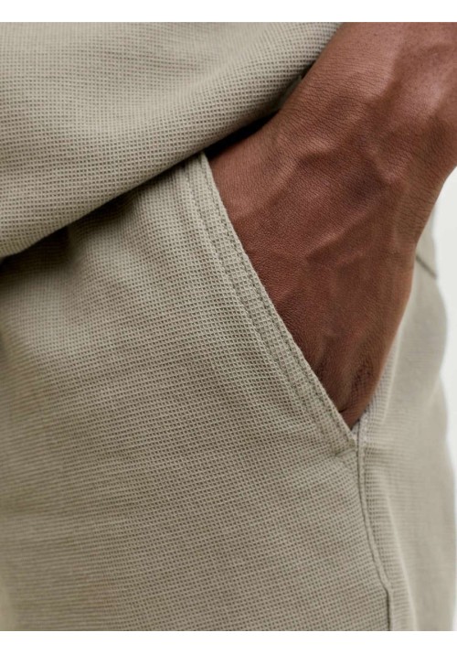 Ανδρική Βερμούδα Jack & Jones JPSTdaiden Waffle Resort Short Reg 12295862 Vetiver