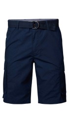 Ανδρική Βερμούδα Cargo Petrol M-1040-SHO500-5178Μπλε