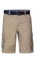 Aνδρική Βερμούδα Cargo Petrol M-1020-SHO500-7113 Μπεζ