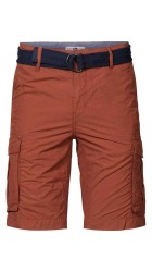 Ανδρική Βερμούδα Cargo Petrol M-1020-SHO500-7118 Πορτοκαλί
