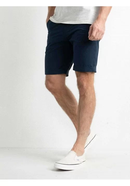 Ανδρική Βερμούδα Chino Petrol SHO501-5152 Μπλε