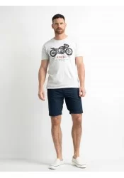 Ανδρική Βερμούδα Chino Petrol SHO501-5152 Μπλε Ανδρική Βερμούδα Chino Petrol SHO501-5152 Μπλε