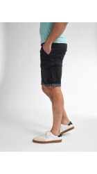 Ανδρική Τζιν Βερμούδα Petrol Cargo M-1050-SHO007-9705 Μαύρη