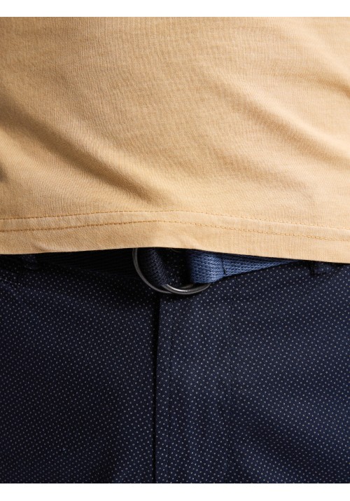 Ανδρική Βερμούδα Ελαστική Chino  Petrol M-1050-SHO5O3-5178 Navy Blue