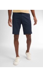 Ανδρική Βερμούδα Ελαστική Chino  Petrol M-1050-SHO5O3-5178 Navy Blue