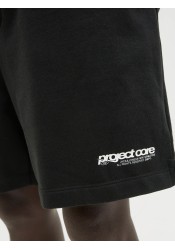 Ανδρική Βερμούδα Φούτερ Jack & Jones JPSTKarl Union Sweat Shorts LNG SN 12273725 Black Ανδρική Βερμούδα Φούτερ Jack & Jones JPSTKarl Union Sweat Shorts LNG SN 12273725 Black