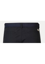 Ανδρική Βερμούδα Chino Petrol Μ-1050-SHO501-9108 Μαύρη