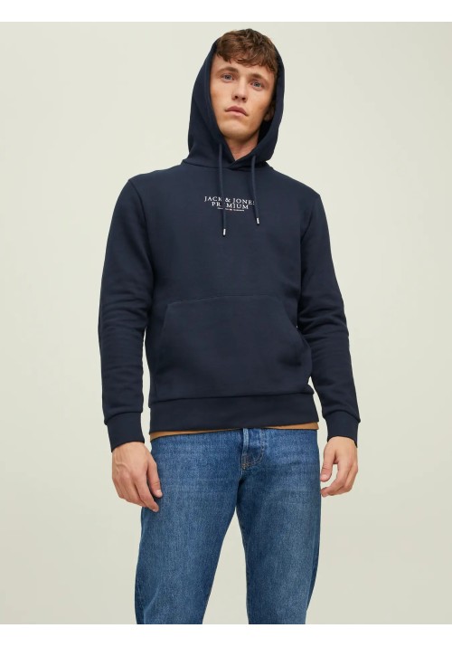 Ανδρικό Φούτερ Jack & Jones Jprbluarchie Sweet Hood Noos 12216335 Navy Blazer