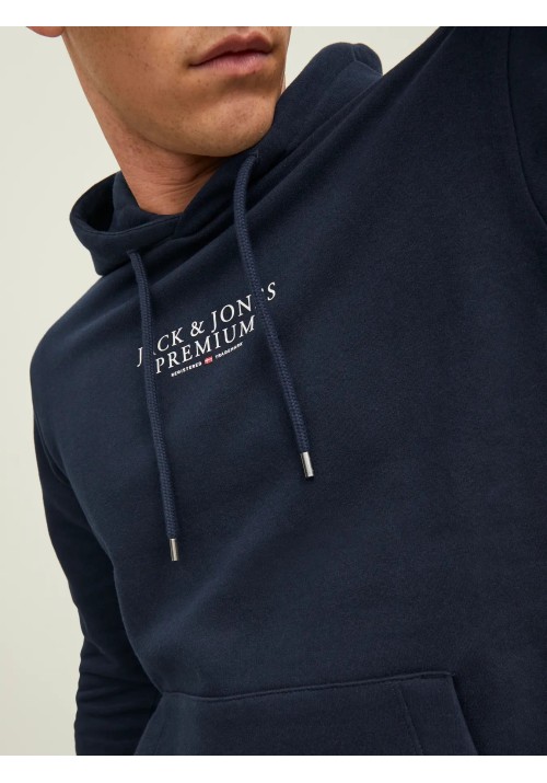 Ανδρικό Φούτερ Jack & Jones Jprbluarchie Sweet Hood Noos 12216335 Navy Blazer