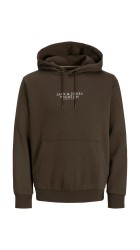 Ανδρικό Φούτερ Jack & Jones Jprbluarchie Sweet Hood Noos 12216335 Black Olive