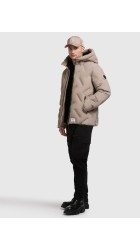 Ανδρικό Μπουφάν Khujo Onert 2173JK253-123 Greige Ανδρικό Μπουφάν Khujo Onert 2173JK253-123 Greige