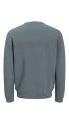 Ανδρικό Πλεκτό Βαμβακερό Jack & Jones JJebasic Knit Crew Neck Noos 12137190 Stormy Weather Ανδρικό Πλεκτό Βαμβακερό Jack & Jones JJebasic Knit Crew Neck Noos 12137190 Stormy Weather