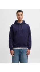 Ανδρικό Φούτερ Jack & Jones JornorrebroEMB Sweat Hood Noos 12282861 Ocean Cavern