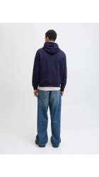 Ανδρικό Φούτερ Jack & Jones JornorrebroEMB Sweat Hood Noos 12282861 Ocean Cavern