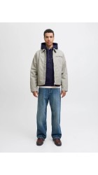 Ανδρικό Φούτερ Jack & Jones JornorrebroEMB Sweat Hood Noos 12282861 Ocean Cavern