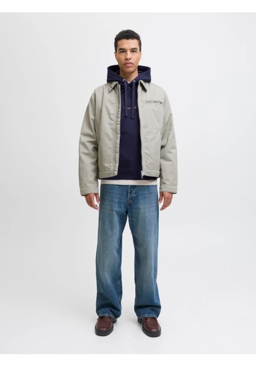 Ανδρικό Φούτερ Jack & Jones JornorrebroEMB Sweat Hood Noos 12282861 Ocean Cavern
