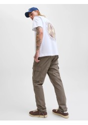 Ανδρικό Παντελόνι Cargo Jack & Jones JPStace Tucker Cargo AMA Noos 12216664 Walnut
