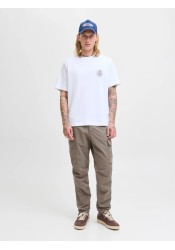 Ανδρικό Παντελόνι Cargo Jack & Jones JPStace Tucker Cargo AMA Noos 12216664 Walnut