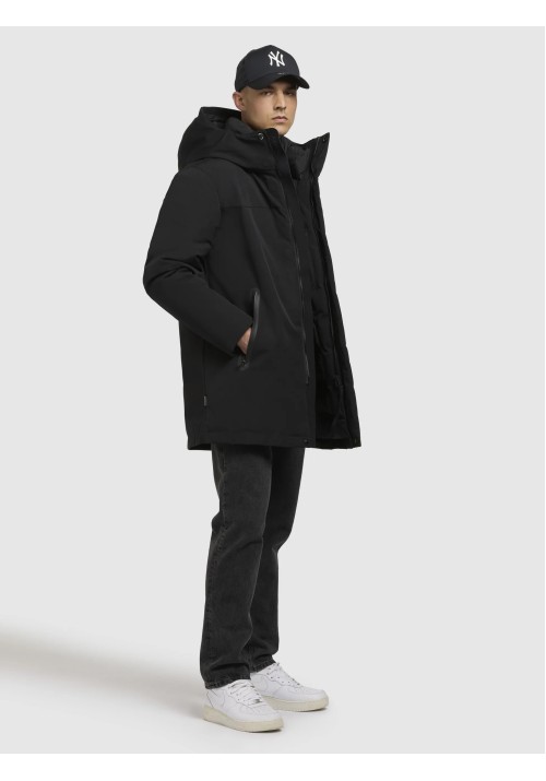 Ανδρικό Μπουφάν Parka Khujo Kann KJ2246JK253-200 Μαύρο