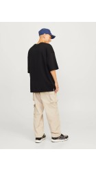 Ανδρικό T-Shirt Jack & Jones JJECharge Tee O-Neck Noos 12259975 Black