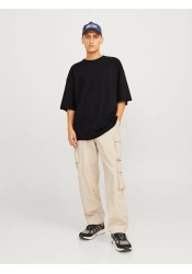 Ανδρικό T-Shirt Jack & Jones JJECharge Tee O-Neck Noos 12259975 Black