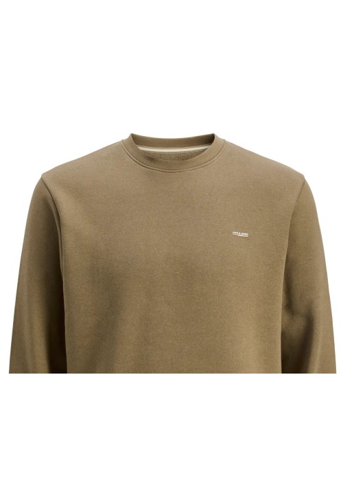 Ανδρικό Φούτερ Jack & Jones JPRBlunathan Sweat Crewneck 12284399 Stone Gray