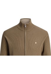 Ανδρική Ζακέτα Πλεκτή Jack & Jones JPRblurex Knit Full Zip Cardigan LN 12284356 Stone Gray
