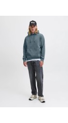 Ανδρικό Φούτερ με Κουκούλα και Τσέπες Jack & Jones JJEBRADLEY 12249340 Sweat Hood Noos Stormy Weather