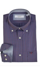 Ανδρικό Πουκάμισο Boston 4291-4 Καρό κόκκινο