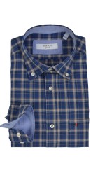 Ανδρικό Πουκάμισο Boston 605-2 Μπλέ