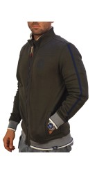 Ανδρική Ζακέτα Φούτερ FQ1924 Wiliam Sweat Cardigan 21900270 Λαδί