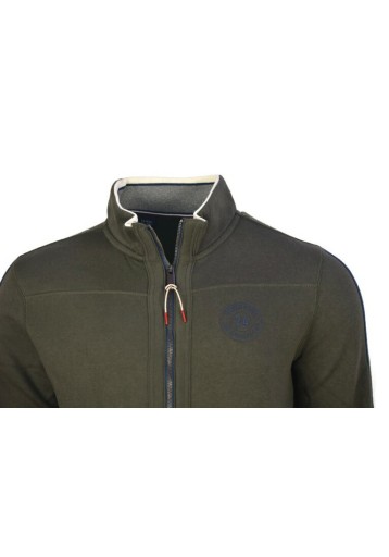 Ανδρική Ζακέτα Φούτερ FQ1924 Wiliam Sweat Cardigan 21900270 Λαδί