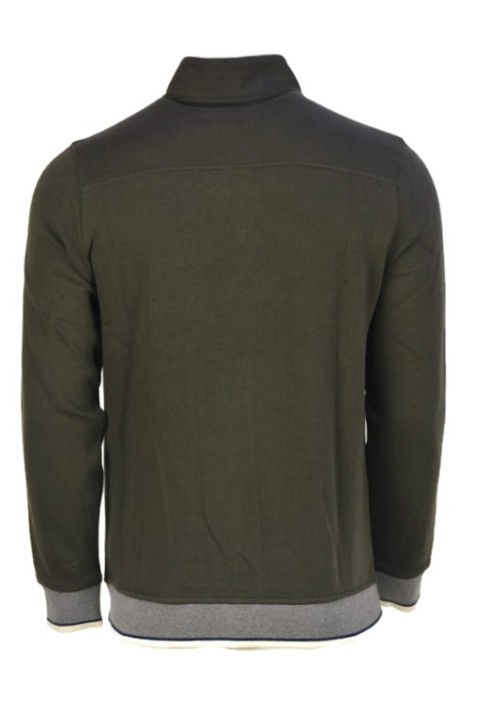 Ανδρική Ζακέτα Φούτερ FQ1924 Wiliam Sweat Cardigan 21900270 Λαδί