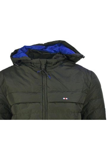 Ανδρικό Μπουφάν FQ1924  Jacob 21900277 Lightly Padded Hooded Jacket Λαδί