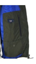 Ανδρικό Μπουφάν FQ1924  Jacob 21900277 Lightly Padded Hooded Jacket Λαδί