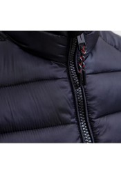 Ανδρικό Μπουφάν Αμάνικο Jack & Jones JJBRADLEY Light Bodywarmer Hood 12280972 Μαύρο