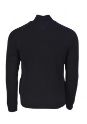 Ανδρικό Μπουφάν Jack & Jones 12242623 Jcolunar Hybrid Knit Zip Cardigan Μαύρο Ανδρικό Μπουφάν Jack & Jones 12242623 Jcolunar Hybrid Knit Zip Cardigan Μαύρο