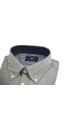 Ανδρικό Πουκάμισο Φανέλα Ascot Sport 15886-209-02 Γκρί