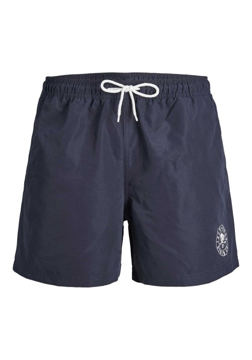 Ανδρικό Μαγιό Σορτς και Πετσέτα Jack & Jones JPSTBeach JJPack Swim AKM 12249449 Μπλε