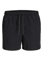 Ανδρικό Μαγιό Jack & Jones JPSTMaui JJSwim Solid AkmSN 12272776 Μαύρο
