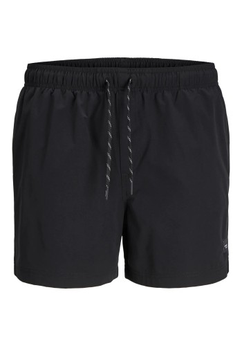 Ανδρικό Μαγιό Jack & Jones JPSTMaui JJSwim Solid AkmSN 12272776 Μαύρο