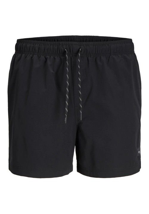 Ανδρικό Μαγιό Jack & Jones JPSTMaui JJSwim Solid AkmSN 12272776 Μαύρο