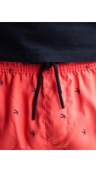 Ανδρικό Μαγιό Σορτς Petrol M-1060-SWS951-3099 Fiery Coral