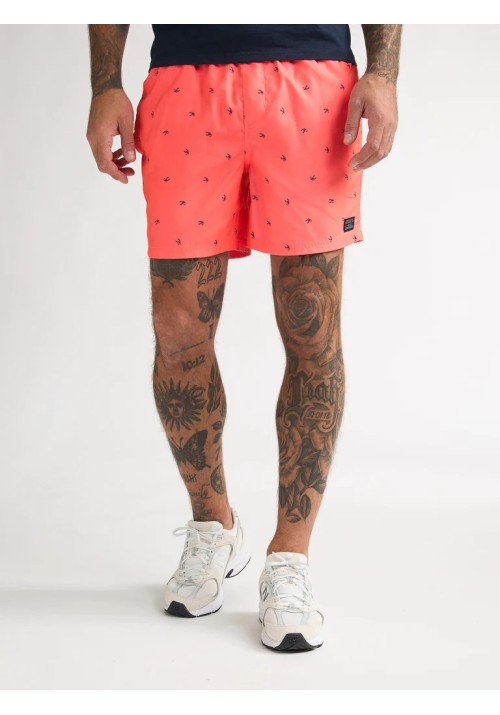 Ανδρικό Μαγιό Σορτς Petrol M-1060-SWS951-3099 Fiery Coral