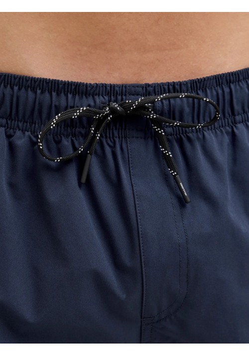Ανδρικό Μαγιό Σορτς Jack & Jones JPSTMaui JJSwim Solid AKM I2272776 Μπλε