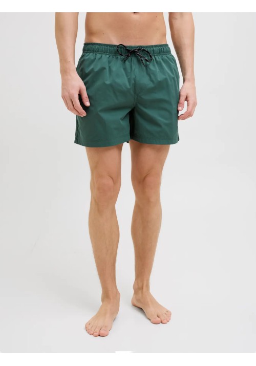 Ανδρικό Μαγιό Σορτς Jack & Jones JPSTMaui JJSwim Solid AKM I2272776  Mallard Green