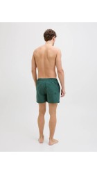 Ανδρικό Μαγιό Σορτς Jack & Jones JPSTMaui JJSwim Solid AKM I2272776  Mallard Green