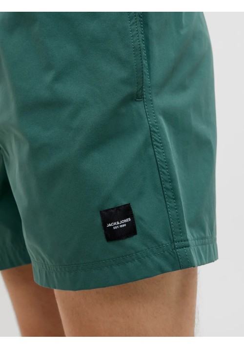 Ανδρικό Μαγιό Σορτς Jack & Jones JPSTMaui JJSwim Solid AKM I2272776  Mallard Green